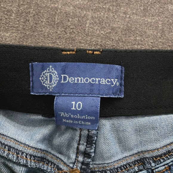 Democracy Size 10 Blue Wash Skinny Jeans / Stretch Denim - Picture 4 of 4